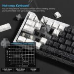Womier 60% P.c Keyboard Wi-fi with QMK/VIA, Gaming Keyboard High... - Image 5