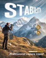 80“ DSLR-Digicam-Tripod, Pictures 360 Ball Head Skilled Aluminu... - Image 3