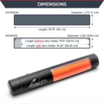 Quiver Time Black XL Orion Playmat Tube - TCG MtG Playmat Tube Case wi... - Image 5