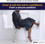 Drive Medical 12011KD-1 Tub Switch Bench For Bathtub, Top Adjusta... - Image 3