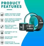 Yoga Wheel Set of three+1, Upgraded 10MM Thick Again Wheels for Ache Reduction... - Image 5