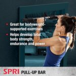 SPRI Pull Up Bar - 8-Grip and 12-Grip Door Body Mounting Pull-Up Bar ... - Image 4