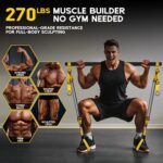 Pilates Gear, Transportable Pilates Bar Equipment with Resistance Bands, Professional... - Image 3