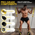 Pilates Gear, Transportable Pilates Bar Equipment with Resistance Bands, Professional... - Image 4