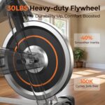 YOSUDA Train Bike, Brake Pad Stationary Bike for Residence with Exclusiv... - Image 4