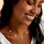 SmileBelle Pearl Necklaces for Ladies, Daisy Pearl Choker as Y Formed P... - Image 3