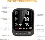 Blood Strain Machine, Automated Higher Arm Blood Strain Monitor wit... - Image 3