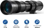 JINTU 420-800mm f/ 8.3 Guide Telephoto Zoom Lens + T-Mount for Canon ... - Image 3