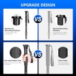Manbily 65-Inch Digicam Monopod, 5 Sections Aluminum Journey Monopod for... - Image 3
