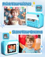 Children Digicam Prompt Print, Dinosaur Prompt Print Digicam for Children with... - Image 3