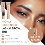 Lash Coloration Equipment - On the spot Eyelash Coloration Black Forehead Coloration with Pure E... - Image 8