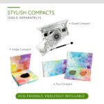 Honeybee Gardens Pressed Powder Eye Shadow Single Refill, Porcelain, M... - Image 6