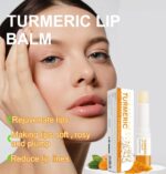 Turmeric Lip Balm for People who smoke With Root Oil - Brightening for Darkish Lip... - Image 3