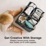 KeaBabies Child Diaper Caddy Organizer with Deal with - Moveable Child Orga... - Image 8