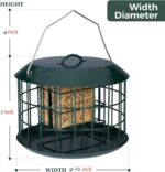 Kingsyard Squirrel Proof Suet Feeder, Cage Fowl Feeders for Outdoor H... - Image 6