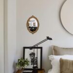 OIGUMR Oval Small Wall Mirror Mirror Classic Hanging Mirrors for Bedro... - Image 4