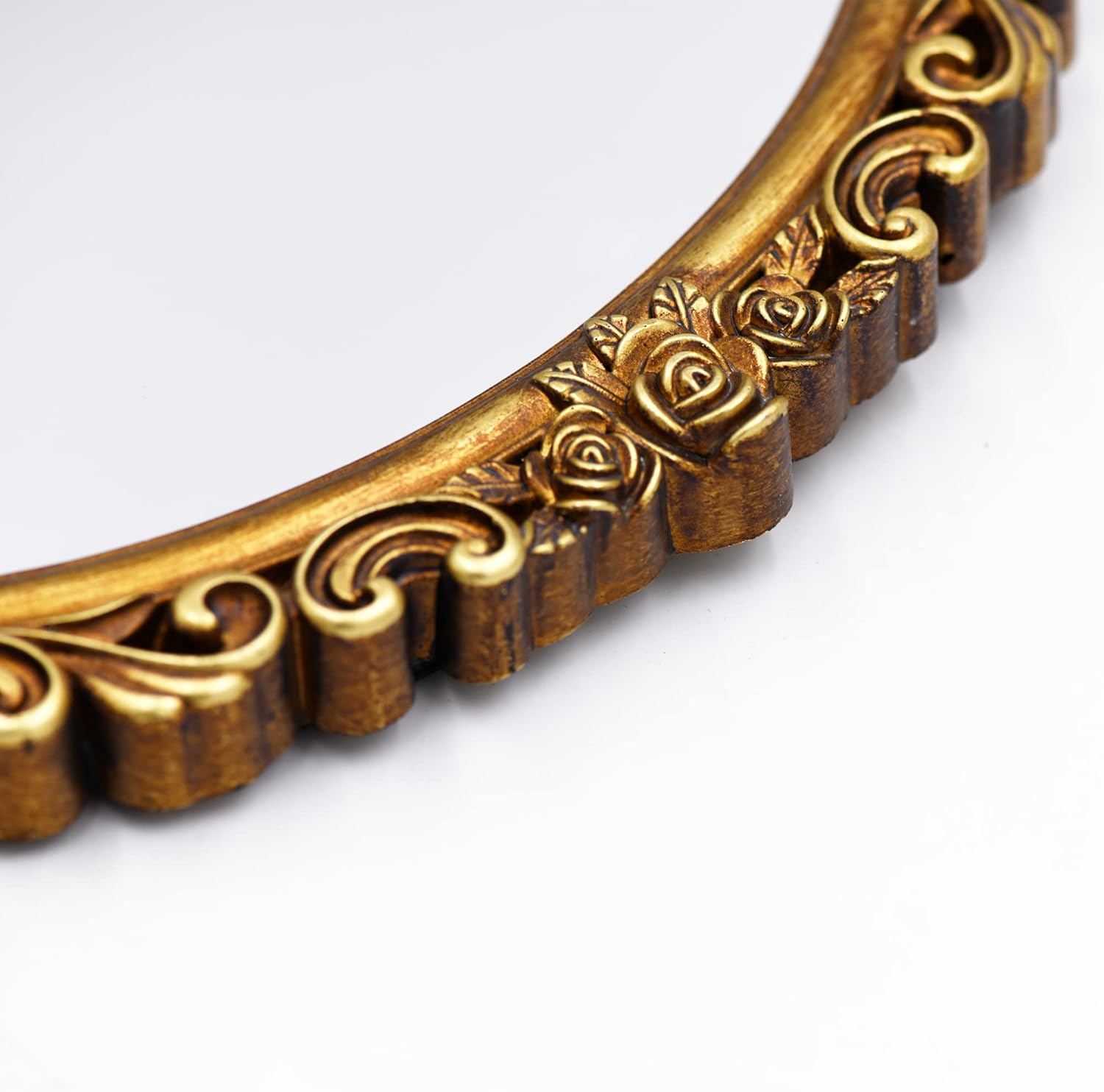 OIGUMR Oval Small Wall Mirror Mirror Classic Hanging Mirrors for Bedro... - Image 5