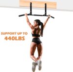 ATENTO Pull Up Bar, Chin Up Bars Ceiling Mount, Exercise for House Fitness center, ... - Image 6