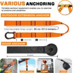 Dwelling Resistance Coaching Equipment, Suspension Coach Straps with Adjustabl... - Image 3