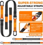 Dwelling Resistance Coaching Equipment, Suspension Coach Straps with Adjustabl... - Image 4