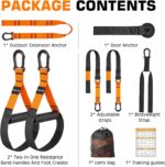 Dwelling Resistance Coaching Equipment, Suspension Coach Straps with Adjustabl... - Image 5