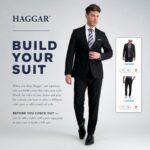 Haggar Males's JMH Premium Stretch Traditional Match Swimsuit Separates - Pants & ... - Image 5