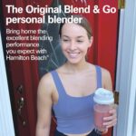 Hamilton Seashore Moveable Blender for Shakes and Smoothies, 14 OzBPA Fr... - Image 3