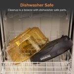 Nuwave Infra-Crimson Primo Grill Oven, Built-in Good Thermometer, Nonst... - Image 4