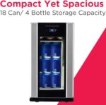 Frigidaire EFMIS567_AMZ, Retro Mini Drink Fridge. 18 Cans Or 4 Wine Bo... - Image 3