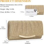 UBAYMAX Night Bag Clutch Purses for Ladies Woman Woman Purses Crossbo... - Image 3