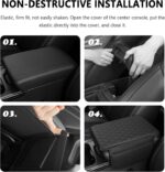 Upgraded Automobile Middle Console Cowl,Microfiber Leather-based Automobile Armrest Cowl... - Image 6