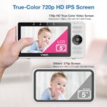 VTech Upgraded Sensible WiFi Child Monitor, 1080p FHD Digicam and 5" HD IPS... - Image 6