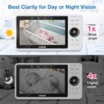 VTech Upgraded Sensible WiFi Child Monitor, 1080p FHD Digicam and 5" HD IPS... - Image 7