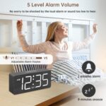 DreamSky Picket Digital Alarm Clock for Bed room - Loud Alarm Clock for... - Image 4