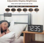 DreamSky Picket Digital Alarm Clock for Bed room - Loud Alarm Clock for... - Image 5