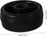 4Pcs Health Tools Rollers for Treadmill and Train Bike Caster ... - Image 3