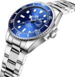 LN LENQIN Mens Watches Stainless Metal Waterproof Analog Quartz Watch ... - Image 3