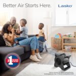 Lasko Transportable Utility Fan, 12” 289 CFM Pivoting Excessive Velocity Air Mov... - Image 3