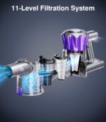 Cordless Vacuum Cleaner, 450W 40Kpa Highly effective Stick Vacuum, As much as 50Min... - Image 7