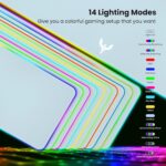 BladeHawks Additional Massive RGB Gaming Mouse Pad-14 Gentle Modes, Prolonged S... - Image 3