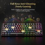 Redragon K552 Mechanical Gaming Keyboard, 87-Key Compact, LED Gaming Ok... - Image 6