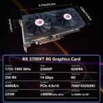 Radeon RX 5700 XT 8GB Graphics Card GDDR6 2560SP 256bit Pc Graph... - Image 3