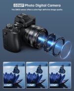 8K Digital Cameras for Images - Autofocus 88MP WiFi Career Ca... - Image 4