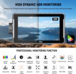 VILTROX DC-550 Professional 5.5 inch Digicam Area Monitor, 4K HDMI Touchscreen ... - Image 4