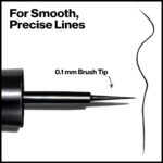 Revlon Skinny Liquid Eyeliner, ColorStay Eye Make-up, Waterproof, Smudg... - Image 3