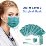 Disposable Face Masks 4-Ply for Grownup, Mushy Face Masks, Breathable Protected... - Image 3