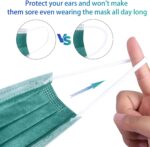 Disposable Face Masks 4-Ply for Grownup, Mushy Face Masks, Breathable Protected... - Image 4