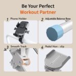 MOMODA Stair Stepper Resistance Adjustable Folding Vertical Climber Ma... - Image 6