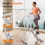 MOMODA Stair Stepper Resistance Adjustable Folding Vertical Climber Ma... - Image 7