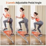 MOMODA Stair Stepper Resistance Adjustable Folding Vertical Climber Ma... - Image 8